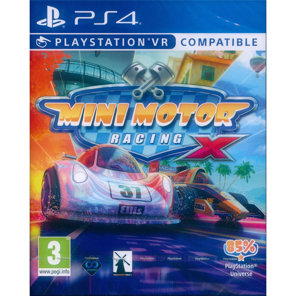 PS4 PSVR 迷你賽車X 英文歐版 Mini Motor Racing X (支援VR) (一起玩)