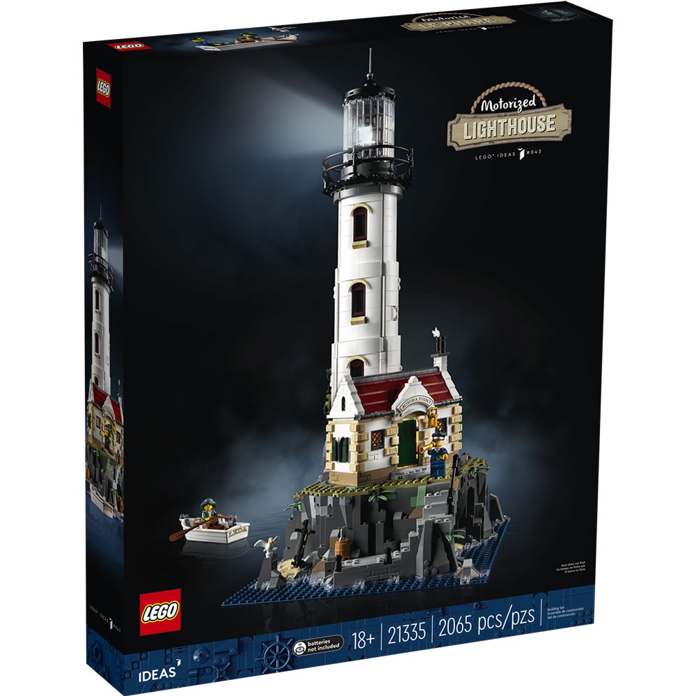 LEGO樂高 LT21335電動燈塔 2022_IDEAS 系列