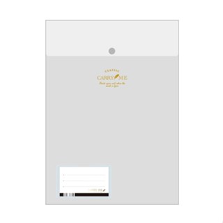 蝦皮隔日到貨 A4中式文件袋PP/萬用收納袋/資料袋(透霧)(KPAF-388W)