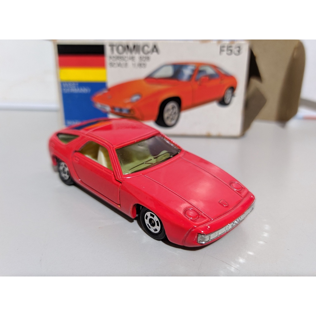 多美 tomy tomica F53 Porsche 928 保時捷 928 藍盒 日本製