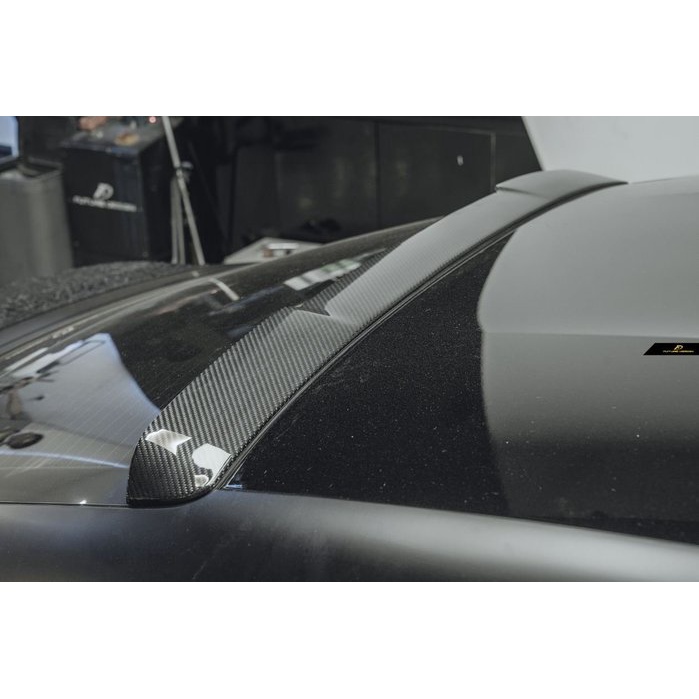 【Future_Design】保時捷 Porsche TAYCAN 全車系適用 FD品牌 碳纖維 卡夢 後上遮陽後窗導流