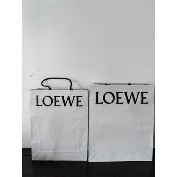 台灣現貨 loewe紙袋 專櫃正品