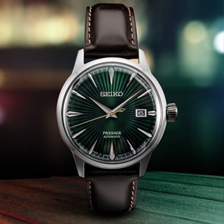 SEIKO 精工 PRESAGE 紳士品味機械腕錶(4R35-01T0M/SRPD37J1) SK027