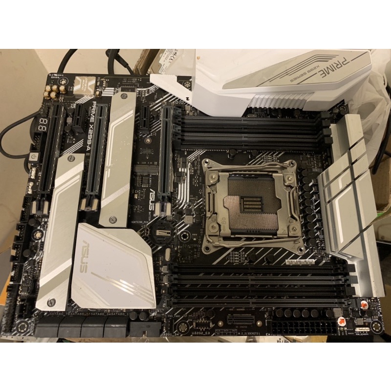 華碩 2066 主機板 Asus X299 Prime X299-A 不開機 NG 主機板