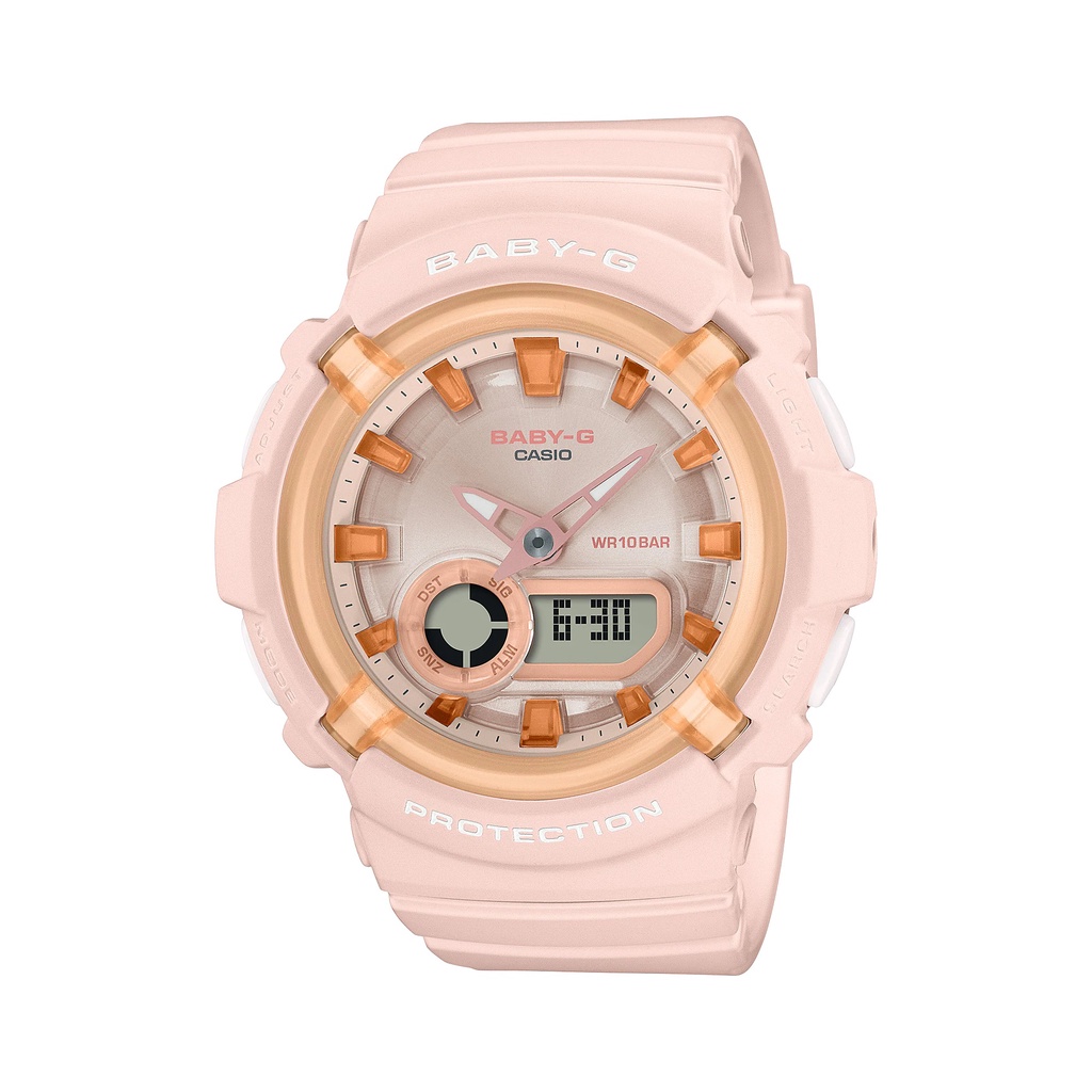 【CASIO卡西歐】BABY-G系列 指針/數位雙顯電子錶(BGA-280SW-4A)實體店面出貨