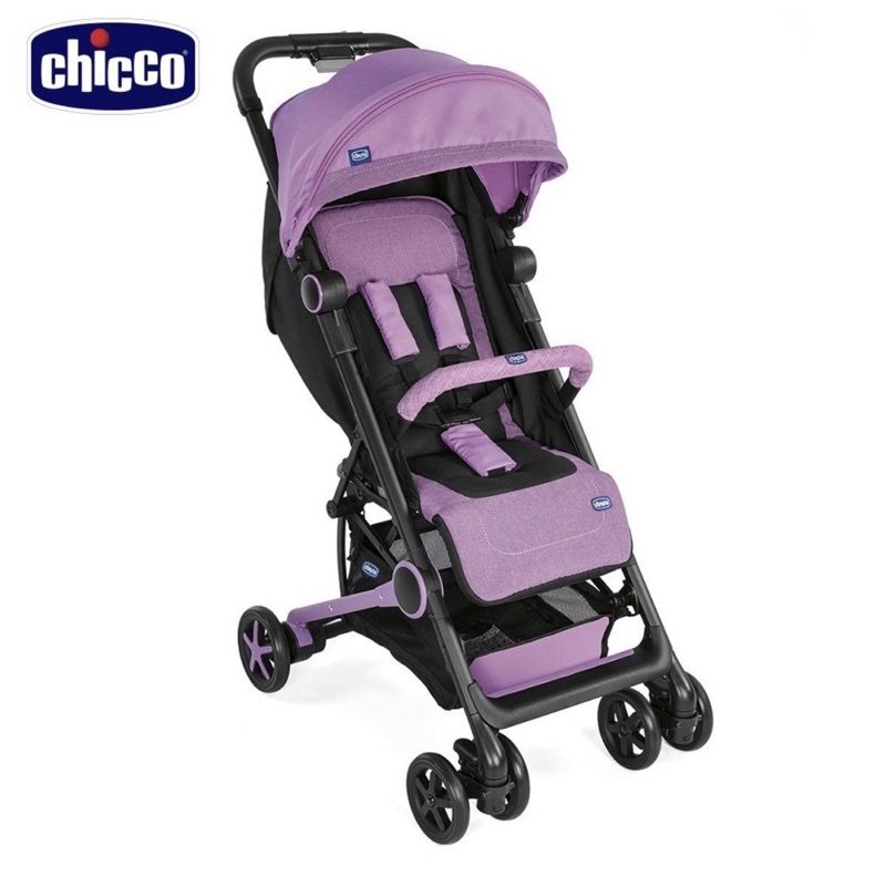 Chicco Miinimo2 輕量摺疊/可登機 手推車 （全新/紫色）附雨罩與收納袋