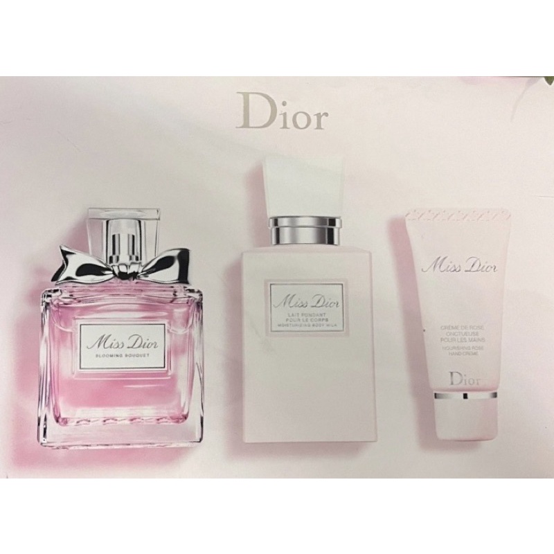 全新封膜未拆  現貨Dior Blooming Bouquet 花漾禮盒 EDT 香水