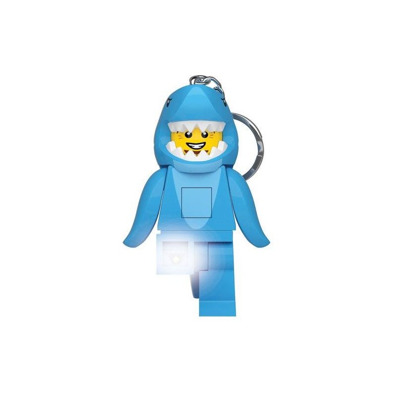 LEGO樂高周邊-LED 鑰匙圈 -LEGO樂高鯊魚人鑰匙圈燈