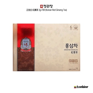 [正官庄] 韓國直送 正官庄 紅蔘茶 3g×100包 高麗紅蔘茶 紅蔘茶 高麗蔘茶 紅參茶