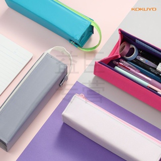 【New】日本KOKUYO國譽WSG-PC22筆筒式筆袋對開式大容量日系簡約文具袋