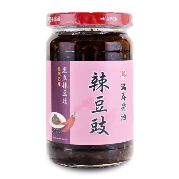 【瑞春醬油】黑豆辣豆豉 350g
