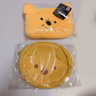 全新 現貨 小時鐘 皮革 Q版TSUM TSUM 收納袋 小熊維尼 迪士尼 Disney
