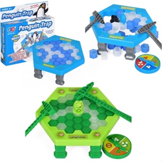 [銅板玩具] 青蛙敲冰 企鵝破冰 企鵝敲冰塊 企鵝敲冰磚 拯救企鵝 企鵝敲冰 桌遊 玩具 親子遊戲