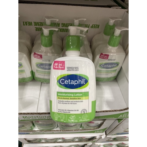 【Costco好市多代購】Cetaphil 舒特膚 溫和臉部身體乳液 長效潤膚乳 滋潤乳液 591ml 全新