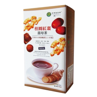 【台灣綠源寶】桂圓紅棗薑母茶 (500公克/盒)