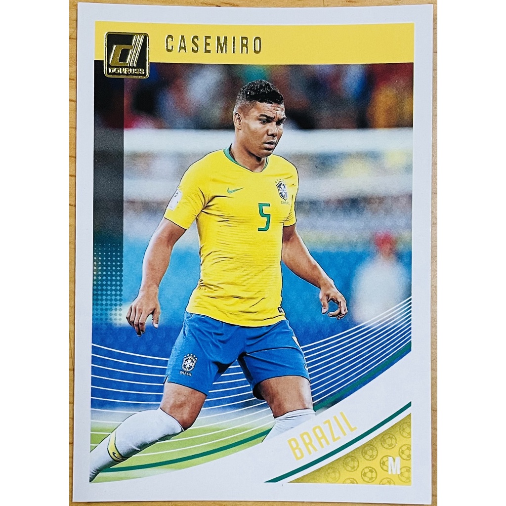 CASEMIRO 卡塞米羅 巴西隊 2022 世界盃 2018-19 Panini Donruss #108 足球卡