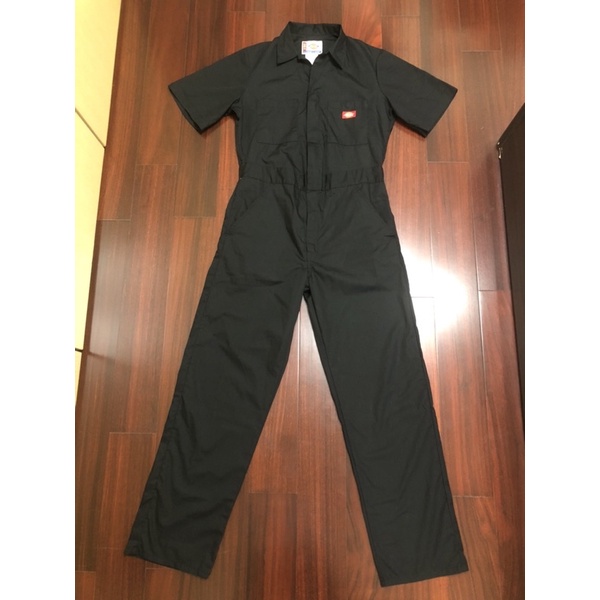 Dickies 33999 迪凱思黑色短袖連身工作服