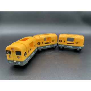 Brio 木製火車軌道玩具 原廠 黃色列車 兼容IKEA Hape