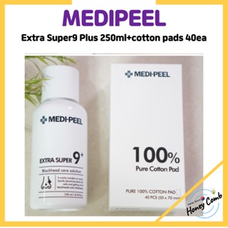 [medi-peel] Extra Super9 Plus 250ml+棉墊 40ea/韓國化妝品/sebum/medi