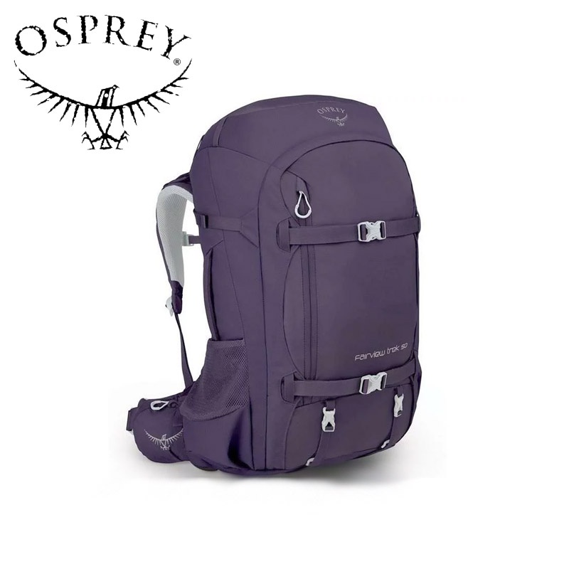 【Osprey】Fairview Trek 50L 旅行背包 女款 項鍊紫