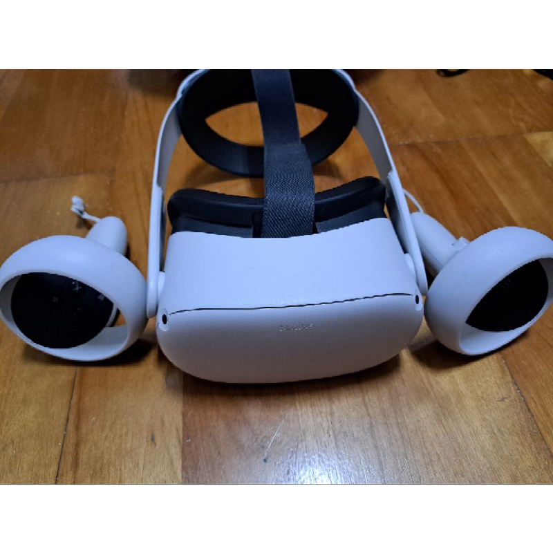 META Oculus quest 2 128GB(含原廠收納盒、原廠傳輸線、原廠Elite頭戴) VR