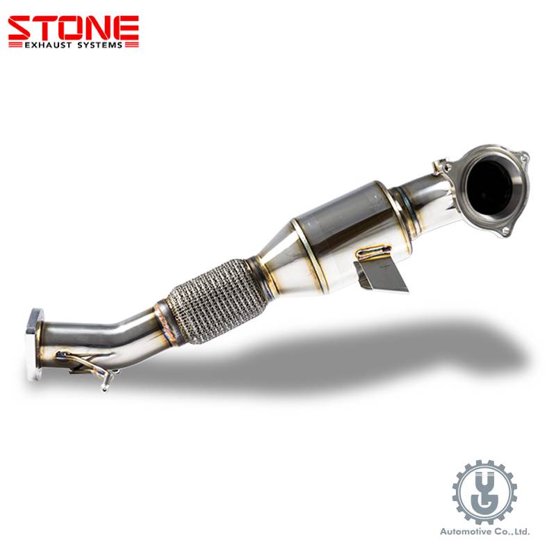 STONE巨石｜VOLVO V40 T4｜富豪｜Eddy Catalytic Downpipe｜排氣管【YGAUTO】