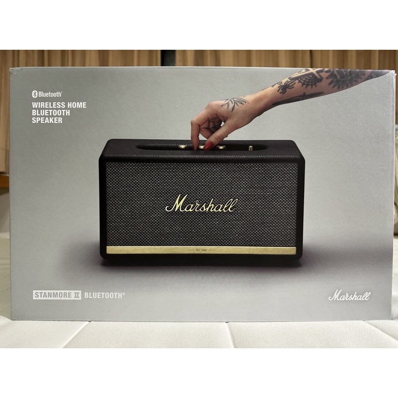 Marshall Stanmore 2 Bluetooth (non-voice) 手殘開箱過純欣賞⋯9成5新