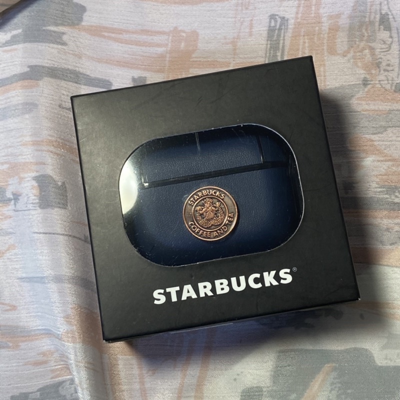 STARBUCKS 藍銅章女神AirPods Pro保護套 有開封，但無實際使用 原價500元購入