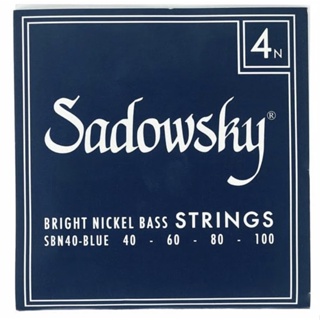 Sadowsky Blue Label SBN40 040-100 藍標 鎳弦 貝斯弦