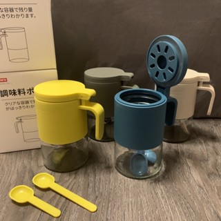 【CHENset】K127 日本 imakara 多功能 調味罐 鹽罐 多色香料玻璃罐 廚房小工具