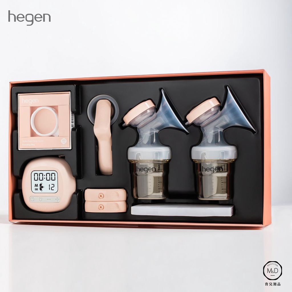 新加坡 hegen 電動擠乳禮盒 2.0 電動擠乳器 台灣總代理公司貨 (Mama&amp;Dada官方直營)