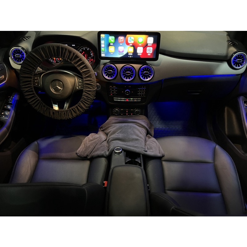 【魔音】賓士 Benz w246 B180 B200 B250專用12色渦輪氣氛燈