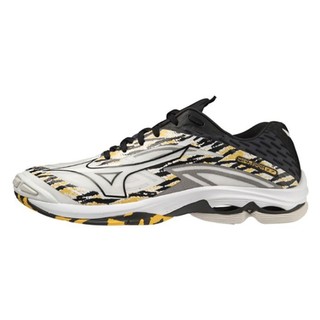 MIZUNO 美津濃 WAVE LIGHTNING Z7 男款 排球鞋 黑／黃 V1GA220008