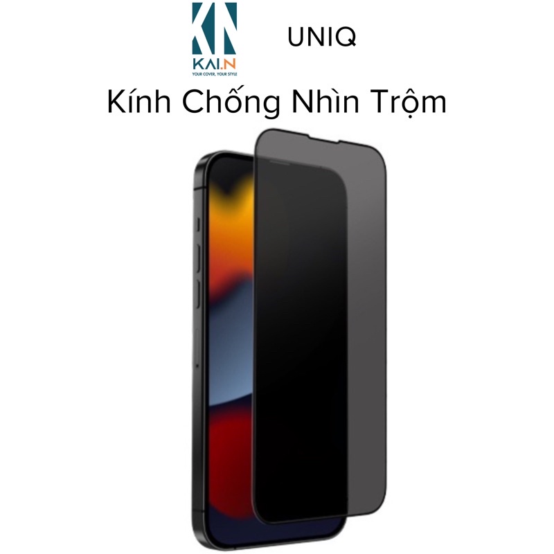 Uniq OPTIX 隱私防盜鋼化玻璃適用於 iPhone 14 PRO MAX / 14 PRO / 14 PLUS