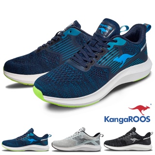 KangaROOS美國袋鼠 男生運動鞋 RUN SPEED透氣吸濕 輕量緩震 慢跑鞋 布鞋 袋鼠鞋 男鞋