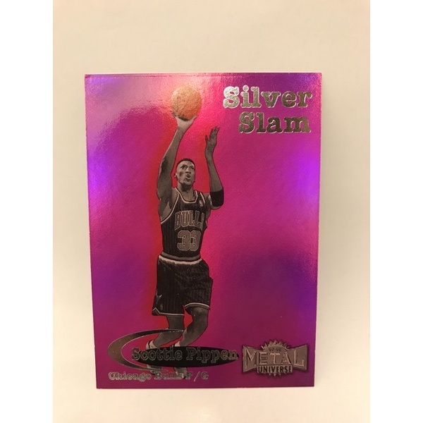 二手NBA球員卡 Metal Universe Silver Slam Scottie Pippen