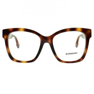 BURBERRY 光學眼鏡 B2363F 3316 貓眼大方框 眼鏡框 - 金橘眼鏡