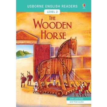 The Wooden Horse 木馬屠城記 (Usborne English Readers Level 2)(有聲書)/Mairi Mackinnon Usborne English Readers.Level 2 【禮筑外文書店】