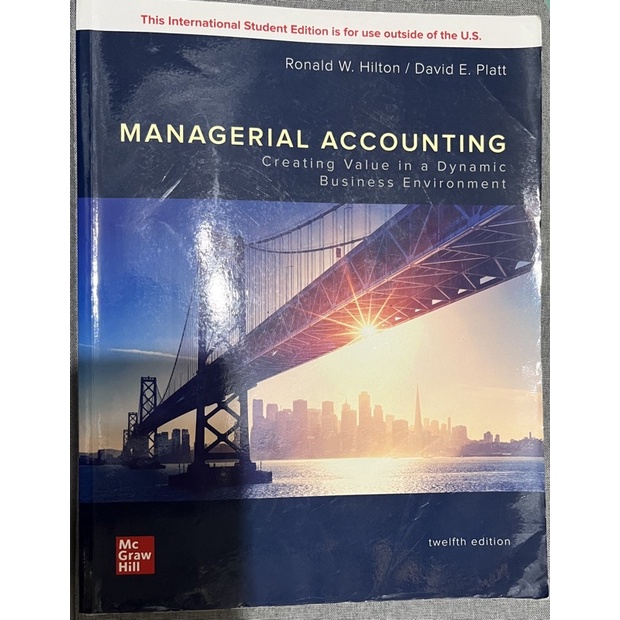 Managerial Accounting twelfth edition