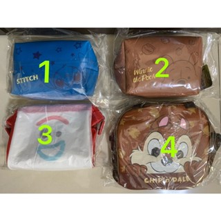 全新 臺灣娃娃機商品 同意再下標 三麗鷗 奇奇蒂蒂 維尼熊 玩具總動員 史迪奇 收納包 便當袋 化妝包 萬用包 叉奇