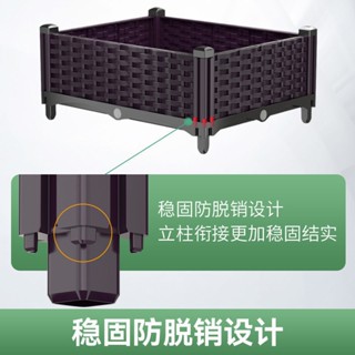 爆款特惠*陽臺種菜盆蔬菜種植箱家用室內種菜箱神器家庭戶外花盆特大長方形