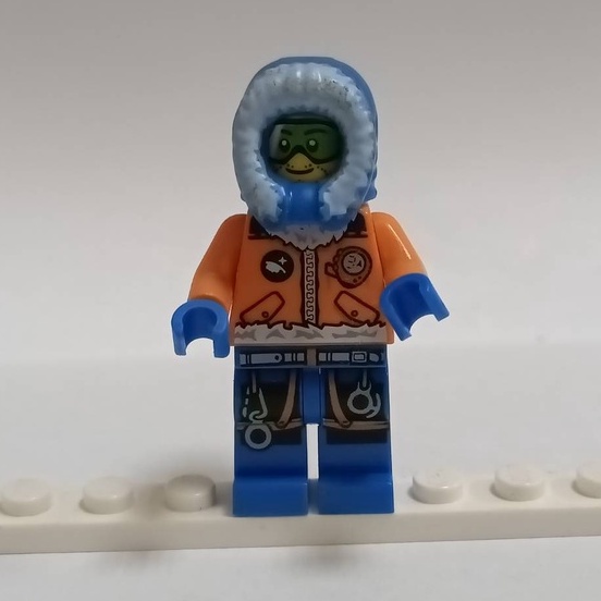 &lt;樂高人偶小舖&gt;正版LEGO 自選 A37極地系列 60036 60062 北極探險員 綠護目鏡