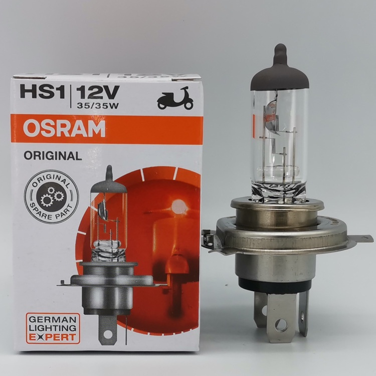 歐司朗 ORIGINAL OSRAM 64185 12V 35/35W HS1 U E1 H4機車燈泡