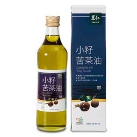 里仁小籽苦茶油500ml/瓶(超商限下訂2瓶)~備貨需4-7天(適合生飲或拌沙拉食用，其發煙點達220度