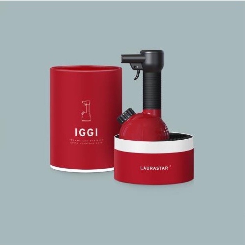新年特賣❤️全新+免運-瑞士🇨🇭LauraStar IGGI 手持蒸汽掛燙機 紅色