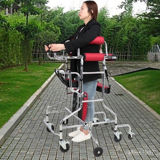 老人康複行走助行器成人學步車中風偏癱下肢訓練器材多功能站立架