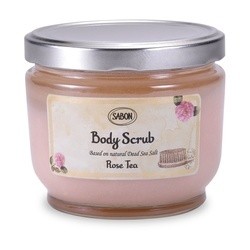 (全新)Sabon 玫瑰茶語身體磨砂膏 60g