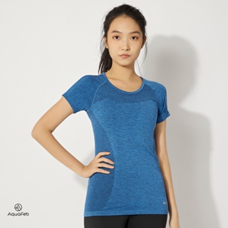 Nike Dri-Fit KNIT SHORT SLEEVE 女 藍 吸濕 排汗 運動 慢跑 短袖 718570-464