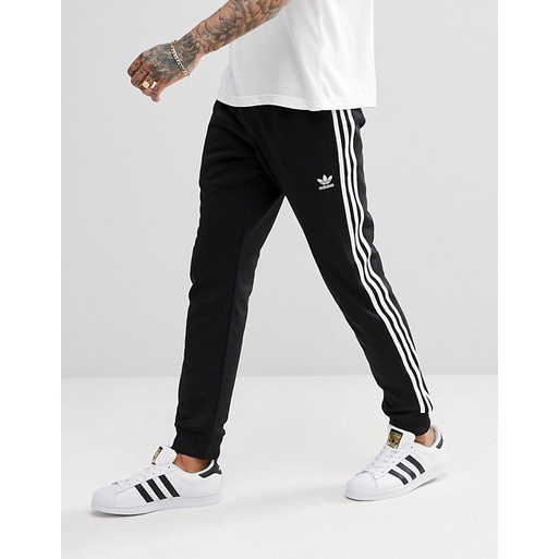 【Haha shop】Adidas SST TRACK PANTS 經典 三線 縮口褲 CW1275