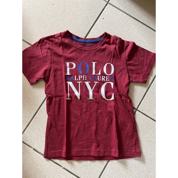印尼製POLO Ralph Lauren 6號 男童 短袖上衣